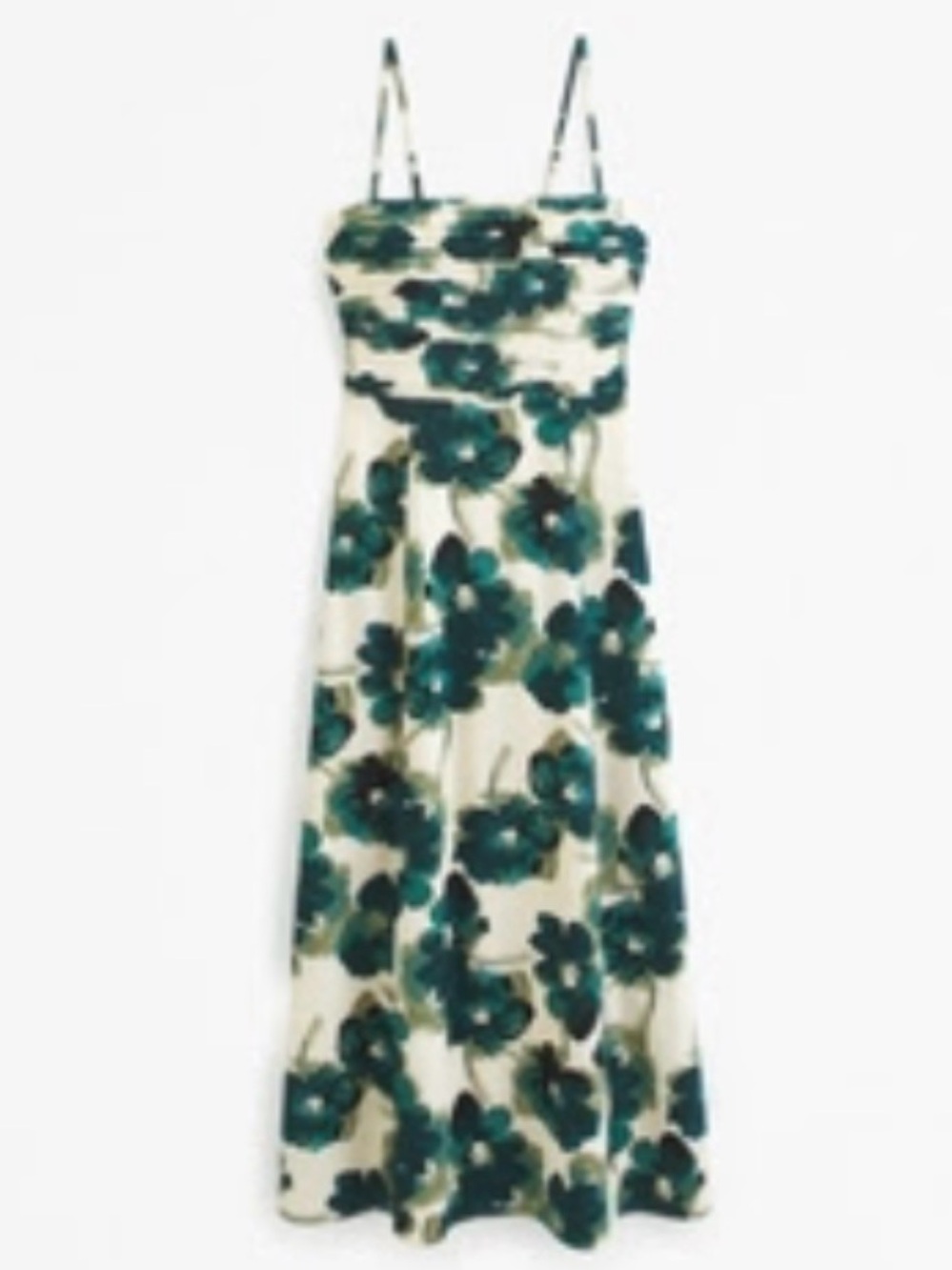 Abercrombie Emerson Crepe Midi Dress in XL Petite
